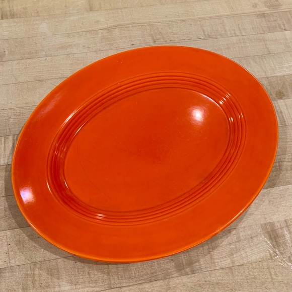 Homer McLaughlin Vintage Oval Harlequin Platter - Picture 3 of 10